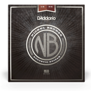 D'Addario NB1656 Cordes de guitare acoustique en bronze nickelé Resophon 16-56