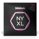 D'Addario NYXLS0942 Cordes pour guitare électrique Steinberger à double boule super légères 09-42