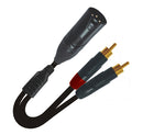 ProX XC-XMYRCA03 3 pieds. Câble audio Y haute performance XLR-M vers double RCA