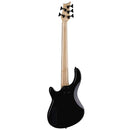 Dean E09 5 CBK Edge 09 - Basse électrique 5 cordes avec micros Soapbar - Noir classique