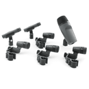 Sennheiser Drum Pack Iii  Set Of 4 X E604  1 X E602-Ii  2 X E614 Drum Microphones With Clips And Case - Red One Music