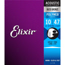 Elixir 11150 Polyweb 80/20 Guitare Acoustique Bronze 12 Cordes - .010-.047
