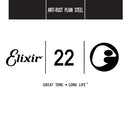 Elixir 13124 Polyweb 80/20 Bronze Acoustic Single Guitar String - .024