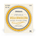 D'Addario EJ82C Viola Brasileira Set Cebolao Mi and Boiadeira