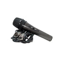 Gemini ES-210MX-BLU Système de sonorisation portable professionnel, comprend 2 haut-parleurs passifs ABS 10" 600 W, mélangeur 8 canaux alimenté avec écho numérique, microphone