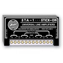 RDL STA-1 double amplificateur de ligne équilibré/asymétrique