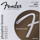 FENDER 60CL PHOSPHORE BRONZE 11-50 - Red One Music