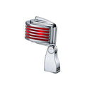 Heil Sound Fin Red Chrome Mic With Red Led - Red One Music