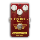 Professeur fou Fire Red Fuzz Guitar Effets Pédale - Terre à main