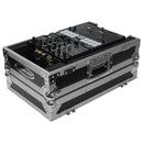 Odyssey FZ10MIXXD Flight case universel pour table de mixage DJ au format 10″ avec compartiment arrière extra profond