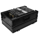 Odyssey FZ10MIXXDBL Flight case universel noir pour table de mixage DJ au format 10″ avec compartiment arrière extra profond