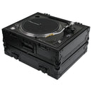 Odyssey FZ1200BL Flight-case universel noir pour platine vinyle