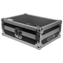 Odyssey FZ12MIXXD - Flight case universel pour table de mixage DJ au format 12″ avec compartiment pour câbles arrière extra profond
