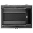 Odyssey FZ12MIXXD - Flight case universel pour table de mixage DJ au format 12″ avec compartiment pour câbles arrière extra profond
