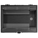 Odyssey FZ12MIXXDBL - Universal Black 12″ Format DJ Mixer Flight Case with Extra Deep Rear Cable Compartment