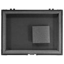 Odyssey FZ12MIXXDBL - Universal Black 12″ Format DJ Mixer Flight Case with Extra Deep Rear Cable Compartment