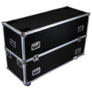 Odyssey FZ2FSM50W - Boîtier pour écran plat double 50-58″ avec roulettes