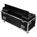 Odyssey FZ2FSM50W - Boîtier pour écran plat double 50-58″ avec roulettes