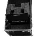 Odyssey FZ2FSM50W - Boîtier pour écran plat double 50-58″ avec roulettes