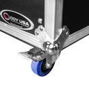 Odyssey FZ2FSM50W - Boîtier pour écran plat double 50-58″ avec roulettes