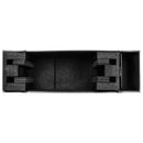 Odyssey FZ2FSM75W - Boîtier pour double écran plat 75″ avec roulettes