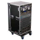 Odyssey FZAR20W - Rack d'ampli pro 20U avec roulettes