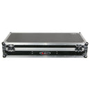 Odyssey FZBM10W Format DJ Mixer and Two Battle Position Turntables Flight Coffin Case - 10″