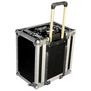 Odyssey FZER6HW - 6U Pro Trolley Effects Rack with Wheels