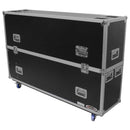 Odyssey FZFSM65W - 60-65″ Flat Screen Monitor Flight Case with Casters