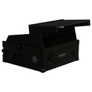 Odyssey FZGS1002BL Rack combiné vertical 2U incliné en haut 2U avec plate-forme Glide (noir)