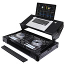 Odyssey FZGSADDJSR2BL - Flight case noir Pioneer DDJ-SR / DDJ-SR2 avec plateforme Angle Glide