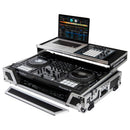 Odyssey FZGSDDJ1000W1 Pioneer DDJ-1000/DDJ-1000SRT Flight Case w/1U Rack Space and Glide Platform