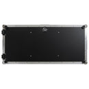 Odyssey FZGSL12CDJWR Table de mixage DJ au format bas et deux lecteurs multimédias grand format Flight Coffin Case avec roulettes et plateforme coulissante – 30,5 cm (Noir)