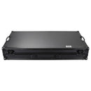 Odyssey FZGSLBM12WRBL Low Profile Format DJ Mixer and Two Battle Position Turntables Flight Coffin Case with Wheels and Glide Platform - 12" (Black)