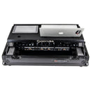 Odyssey FZGSPIDDJ8001BL Pioneer DDJ-800 Flight Case w/Bottom 1U Rack Space and Glide Platform (Black)