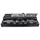 Odyssey FZGSPRA1272WBL - Rane Seventy / Seventy-Two and Rane Twelve Remixer Black Glide Style DJ Coffin Case