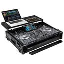 Odyssey FZGSPRIME4BL Denon Prime 4 Flight Case w/Glide Platform (Black)