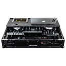 Odyssey FZGSPRIME4BL Denon Prime 4 Flight Case w/Glide Platform (Black)