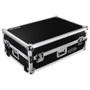 Odyssey FZGSPRIME4W2 Denon Prime 4 Flight Case avec plateforme brevetée Glide pour ordinateur portable et espace rack 2U
