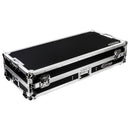 Odyssey FZGSRANE1272W Low Profile Rane Twelve et Rane Seventy/Seventy-Two Coffin Flight Case avec plateforme coulissante