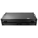 Odyssey FZGSRANE1272WBL Low Profile Rane Twelve et Rane Seventy/Seventy-Two Coffin Flight Case avec plateforme Glide (Noir)