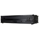 Odyssey FZGSRANE1272WBL Low Profile Rane Twelve et Rane Seventy/Seventy-Two Coffin Flight Case avec plateforme Glide (Noir)