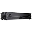 Odyssey FZGSRANE1272WBL Low Profile Rane Twelve et Rane Seventy/Seventy-Two Coffin Flight Case avec plateforme Glide (Noir)