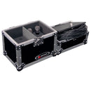 Odyssey FZMIC12 - Flight case pour microphone à main avec compartiment de rangement pour 12 microphones