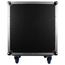 Odyssey FZS12W - 12U Shock Mount Rack Flight Case with Wheels
