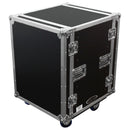 Odyssey FZS14W - 14U Shock Mount Rack Flight Case with Wheels