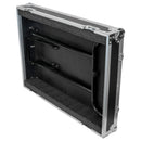 Odyssey FZWB4WDLX - Deluxe Four Drawer Workbox Tour Flight Case with Casters and Side Table