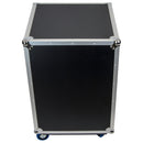 Odyssey FZWB4WDLX - Deluxe Four Drawer Workbox Tour Flight Case with Casters and Side Table