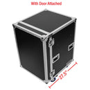 Odyssey FZWB4WDLX - Deluxe Four Drawer Workbox Tour Flight Case with Casters and Side Table