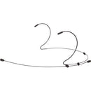 Galaxy Audio HSM4-OBK-4SHU Casque micro omnidirectionnel double oreille noir avec 4 câbles - Shure